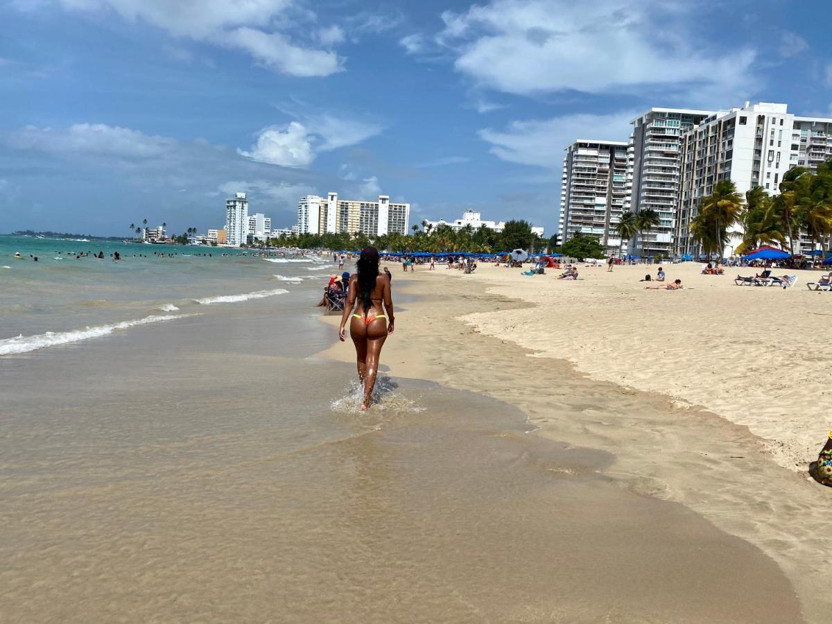 Hobie Oceanfront Apartment At Isla Verde San Juan Dış mekan fotoğraf
