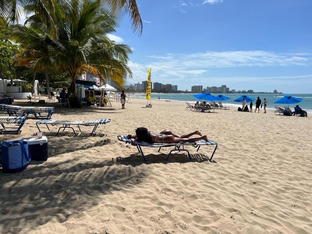 Hobie Oceanfront Apartment At Isla Verde San Juan Dış mekan fotoğraf