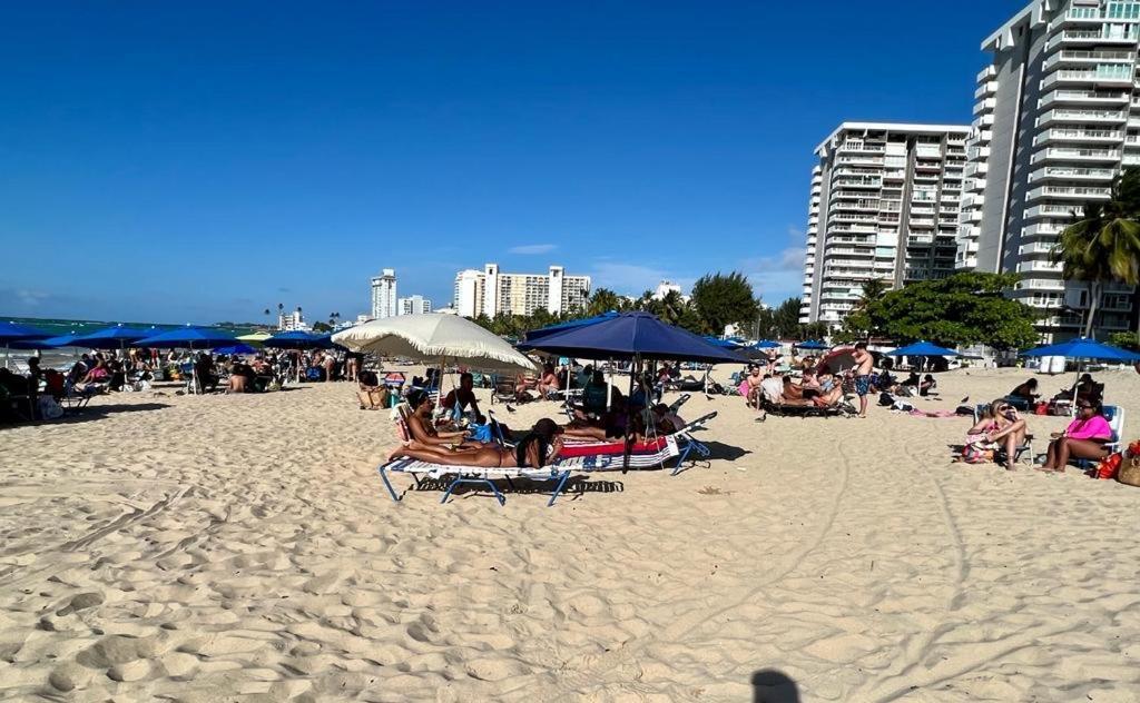 Hobie Oceanfront Apartment At Isla Verde San Juan Dış mekan fotoğraf
