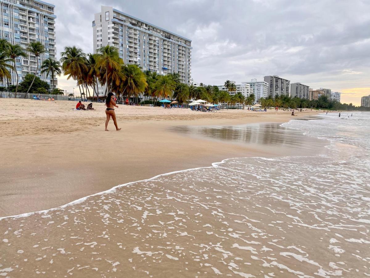 Hobie Oceanfront Apartment At Isla Verde San Juan Dış mekan fotoğraf