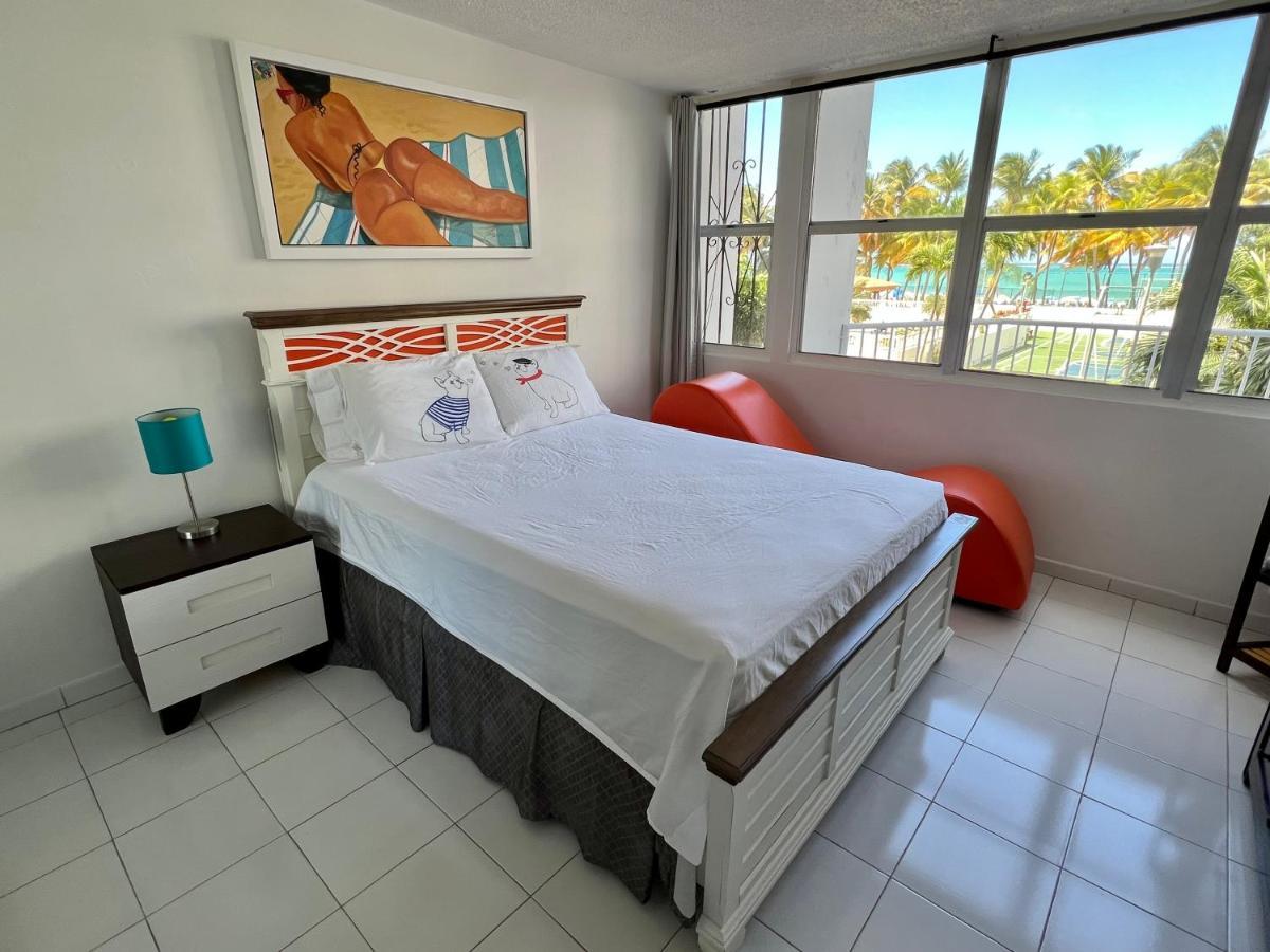Hobie Oceanfront Apartment At Isla Verde San Juan Dış mekan fotoğraf