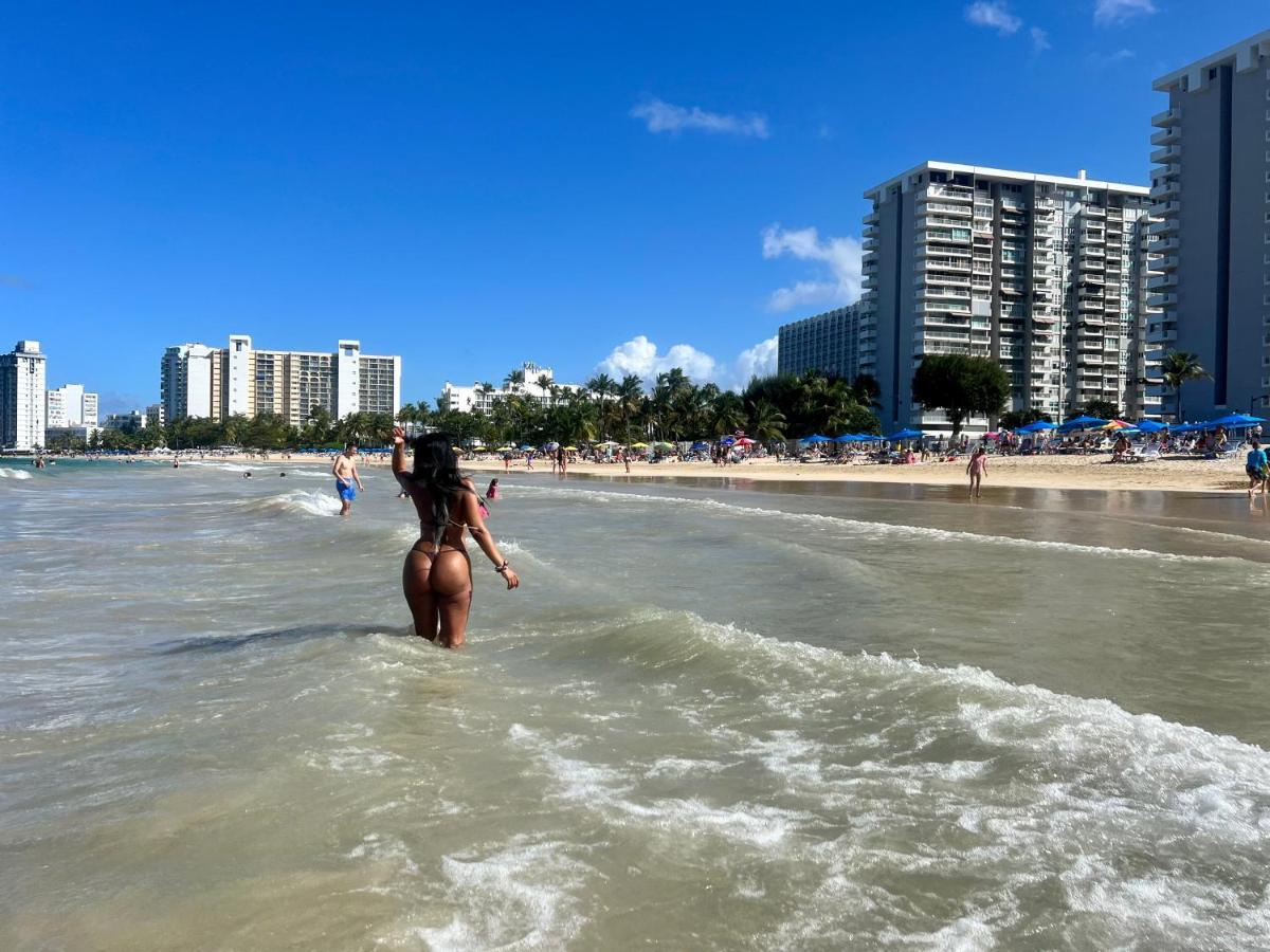 Hobie Oceanfront Apartment At Isla Verde San Juan Dış mekan fotoğraf